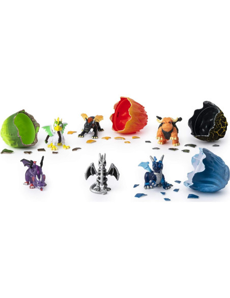 Paquete Dragón Definitivo Spin Master - 6 Dragamonz y Cartas Paquete Dragón Definitivo Spin Master - 6 Dragamonz y Cartas