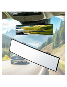 Espejo Retrovisor Convexo BOOMIBOO 30 cm Clip-on Universal