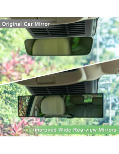 Espejo Retrovisor Convexo BOOMIBOO 30 cm Clip-on Universal 2