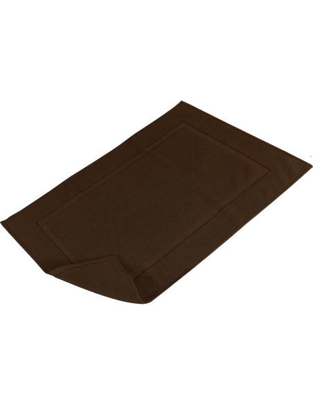 Tapete de Baño Utopia Towels 53x86 cm Algodón Marrón Oscuro Tapete de Baño Utopia Towels 53x86 cm Algodón Marrón Oscuro