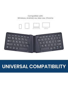 Teclado Bluetooth Ergonómico Plegable Perixx PERIBOARD-805E 2
