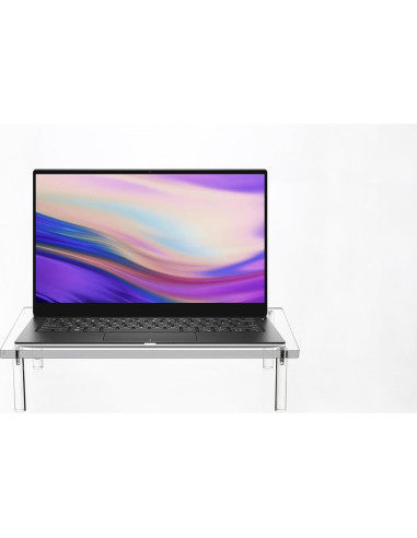 Soporte de Monitor Acrílico Jusalpha 10mm - 36.83x22.86x8.64cm