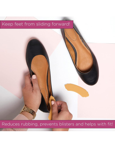 Cojines para Talón Foot Petals Heavenly Heelz - Mujeres