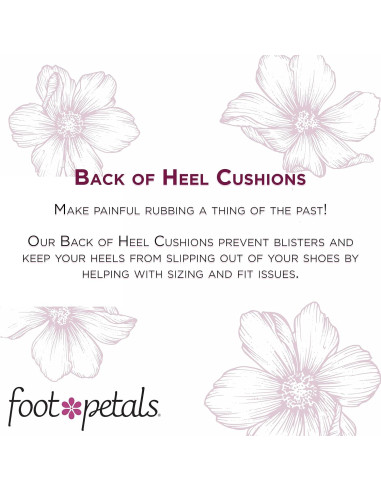 Cojines para Talón Foot Petals Heavenly Heelz - Mujeres