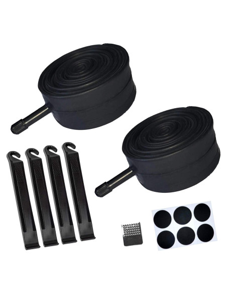 Paquete de 2 Tubos Internos 16" x 1.75-2.15 Listenman con Kit Paquete de 2 Tubos Internos 16" x 1.75-2.15 Listenman con Kit