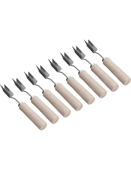 Set de 7 Piezas Cortadores de Piña Acero Inoxidable PRETYZOOM