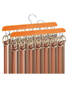 Soporte giratorio para cinturones y corbatas Taefuwr 2 piezas