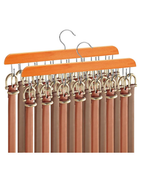 Soporte giratorio para cinturones y corbatas Taefuwr 2 piezas Soporte giratorio para cinturones y corbatas Taefuwr 2 piezas