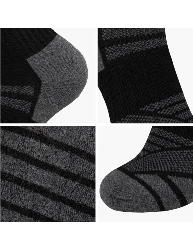 Calcetines de Tobillo Acolchados COOPLUS para Hombre - 8 Pares