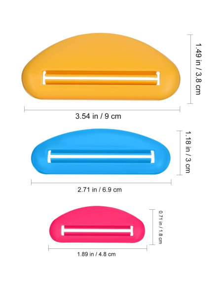 Exprimidor de Pasta de Dientes 18 Piezas SEWACC Multitubo Exprimidor de Pasta de Dientes 18 Piezas SEWACC Multitubo