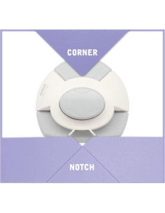 Troquel de esquina y muesca Bira Craft 2 en 1 para manualidades 2