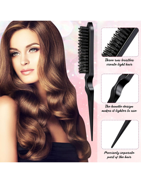 Conjunto de Cepillos y Peines para Cabello Cunhill - 12 Piezas Conjunto de Cepillos y Peines para Cabello Cunhill - 12 Piezas