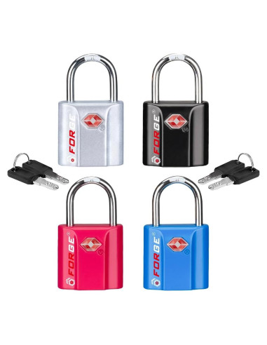 Candados de Equipaje TSA Forge - Ultra-Seguros y Compactos