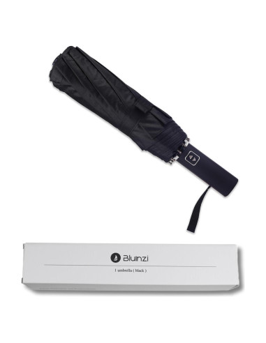 Paraguas Compacto Automático Bluinzi 105 cm Resistente Viento