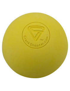 Juego de 12 Pelotas de Lacrosse CrankShooter Amarillas