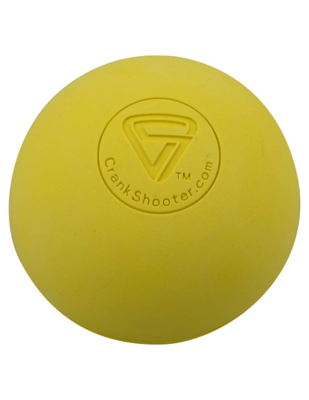 Juego de 12 Pelotas de Lacrosse CrankShooter Amarillas Juego de 12 Pelotas de Lacrosse CrankShooter Amarillas