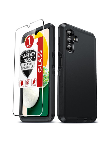 Funda Grado Militar LeYi para Samsung Galaxy A13 5G - Negro