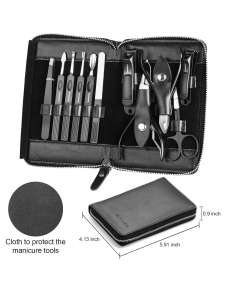 Set de Manicura Profesional FAMILIFE 11 Piezas Acero Inoxidable Set de Manicura Profesional FAMILIFE 11 Piezas Acero Inoxidable
