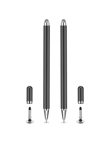 Lápiz Stylus Capacitivo Yelzoolny para Tablets 2PCS Negro