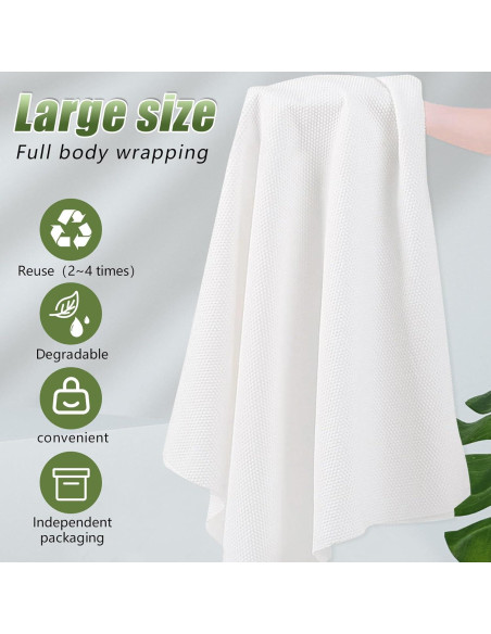 Toallas Desechables Grandes rngwaper 139.7x69.8cm 10 Piezas Toallas Desechables Grandes rngwaper 139.7x69.8cm 10 Piezas