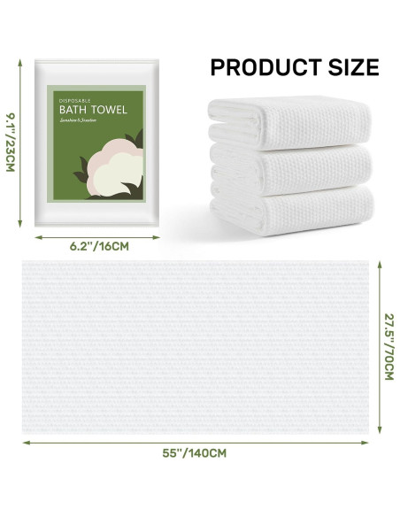 Toallas Desechables Grandes rngwaper 139.7x69.8cm 10 Piezas Toallas Desechables Grandes rngwaper 139.7x69.8cm 10 Piezas