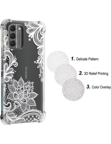 Funda protectora TPU Mandala para Nokia G400 5G TA-1530