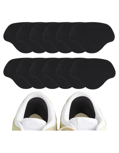 Kit de Parches de Reparación de Talón de Zapato Yenblow 12 Pcs