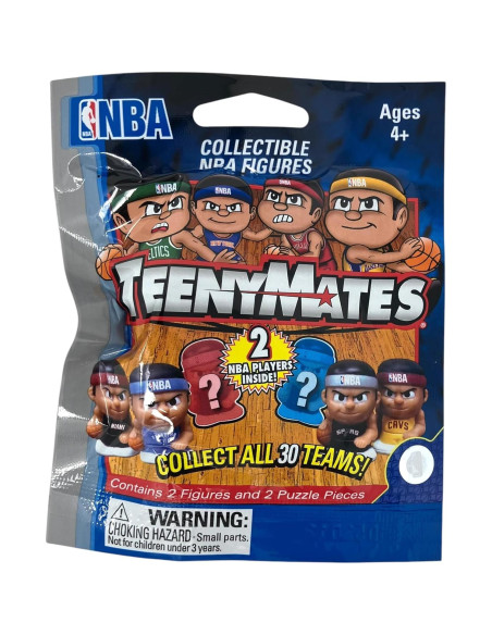 Conjunto de Figuras de Baloncesto NBA Teenymates - 4 Paquetes Conjunto de Figuras de Baloncesto NBA Teenymates - 4 Paquetes
