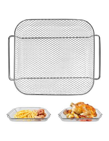 Canasta de Acero para Freidora de Aire Emeril Lagasse 12.5x10.2"