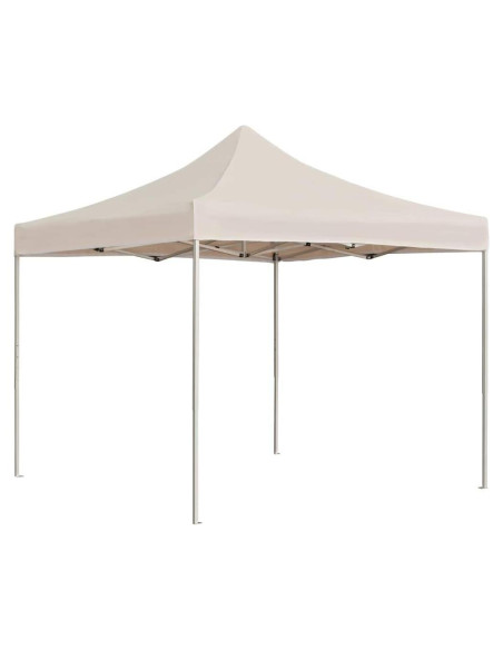 Carpa Plegable KTHLBRH 290x290 cm Impermeable Crema Carpa Plegable KTHLBRH 290x290 cm Impermeable Crema