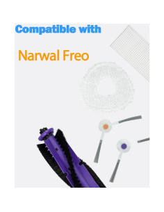 Piezas de Repuesto BBT BAMBOOST para Aspiradora Narwal Freo 2