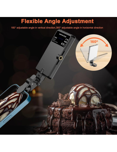 Trípode Automático TONEOF 168cm con Luz Selfie LED 60