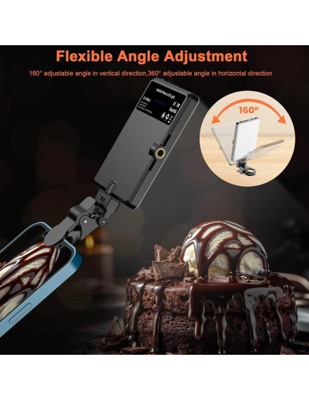 Trípode Automático TONEOF 168cm con Luz Selfie LED 60 Trípode Automático TONEOF 168cm con Luz Selfie LED 60
