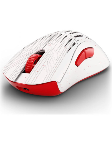 Ratón Gaming Inalámbrico PWNAGE Stormbreaker Fibra Carbono 36k DPI