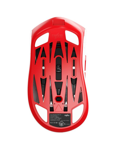 Ratón Gaming Inalámbrico PWNAGE Stormbreaker Fibra Carbono 36k DPI