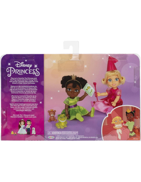 Conjunto de Muñecas Tiana y Charlotte Disney 15.24 cm Conjunto de Muñecas Tiana y Charlotte Disney 15.24 cm
