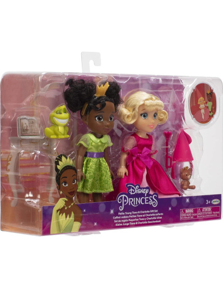 Conjunto de Muñecas Tiana y Charlotte Disney 15.24 cm Conjunto de Muñecas Tiana y Charlotte Disney 15.24 cm