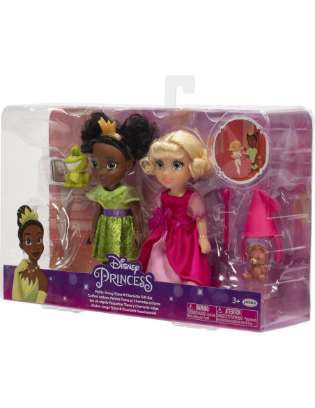 Conjunto de Muñecas Tiana y Charlotte Disney 15.24 cm Conjunto de Muñecas Tiana y Charlotte Disney 15.24 cm