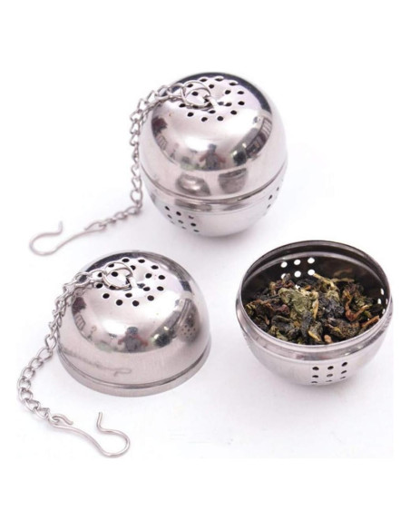 Infusor de Té Acero Inoxidable SHUO 2 Piezas 32g Infusor de Té Acero Inoxidable SHUO 2 Piezas 32g
