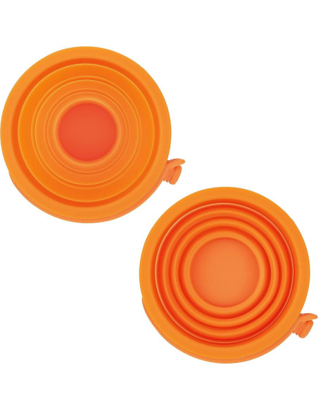 Juego de 2 Tazas Colapsables de Silicona Southern Homewares Juego de 2 Tazas Colapsables de Silicona Southern Homewares