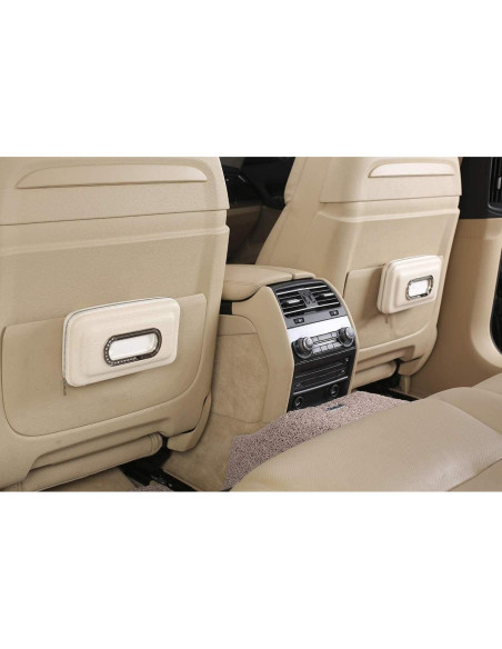 Soporte de Tejido para Coche Cartisen Beige Cuero PU 22.86x11.43cm Soporte de Tejido para Coche Cartisen Beige Cuero PU 22.86x11.43cm