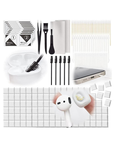 Kit de Limpieza 278 Piezas NAYZWOK para AirPods y iPhone