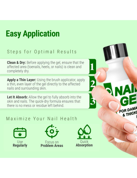 Gel de Urea 40% para Uñas - Suaviza y Restaura Uñas Gruesas Gel de Urea 40% para Uñas - Suaviza y Restaura Uñas Gruesas