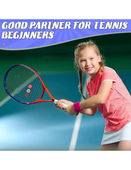 Amortiguador de Vibración Raqueta Tenis Jinshining Fresa Rosa Amortiguador de Vibración Raqueta Tenis Jinshining Fresa Rosa
