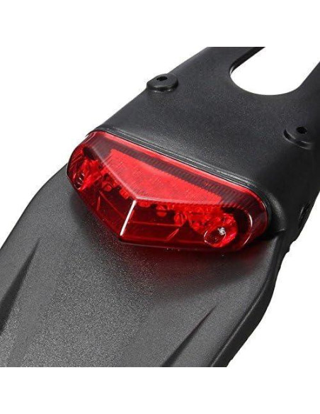 Luz de freno trasera LED roja TASWK para motocicletas Luz de freno trasera LED roja TASWK para motocicletas