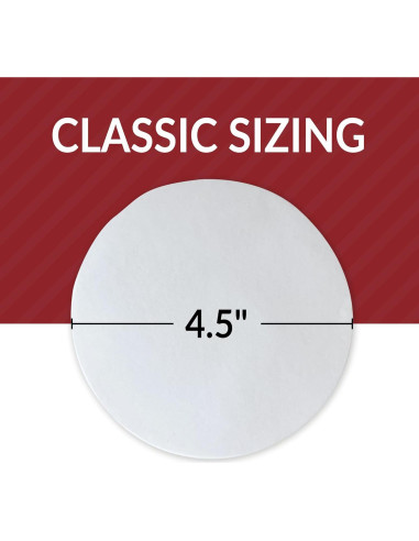 Papel para Hamburguesas Reli. 11.43 cm Redondo - 250 Hojas