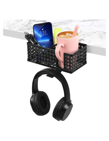 Soporte para Taza de Escritorio Aurynns BC17 Negro