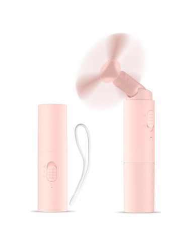 Ventilador de Mano Mini Andwing V38 Recargable 3000mAh Rosa