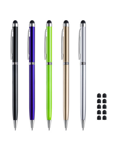 Plumas Estilográficas ChaoQ 2 en 1 Capacitiva 5 Pcs