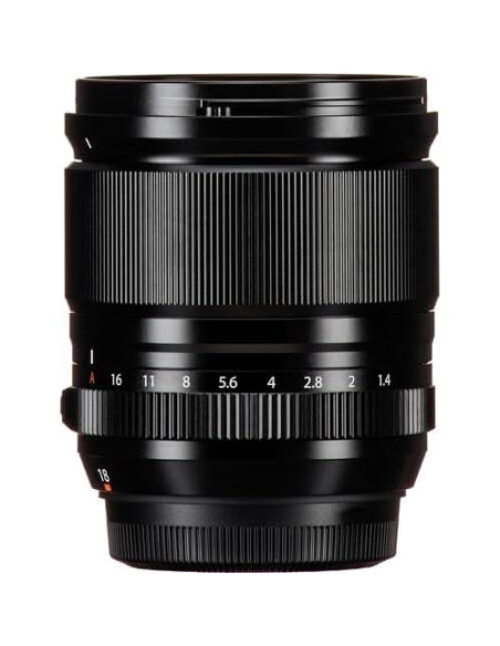 Lente FUJIFILM XF 18mm f/1.4 R LM WR + Accesorios Lente FUJIFILM XF 18mm f/1.4 R LM WR + Accesorios
